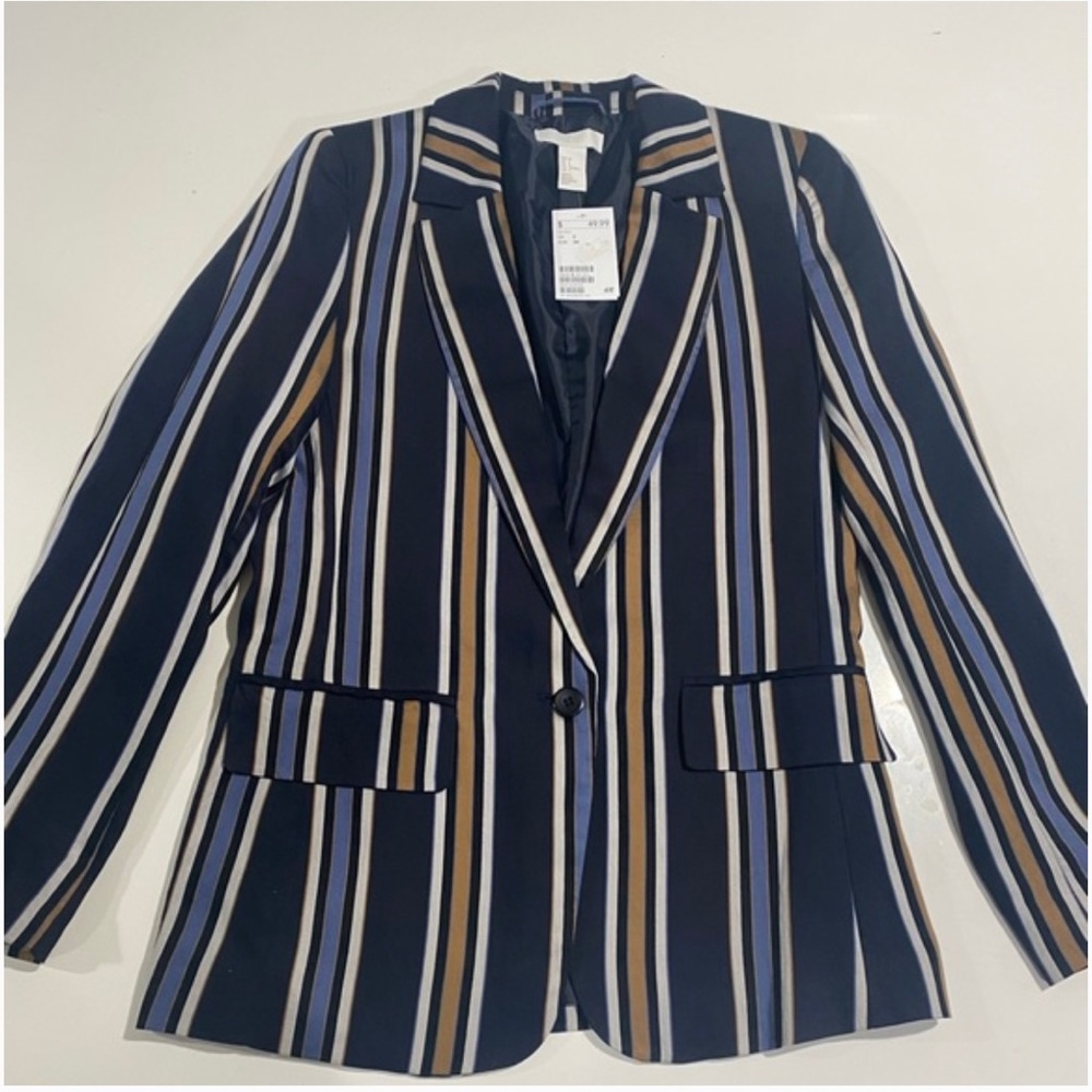 H&M | Striped Blazer